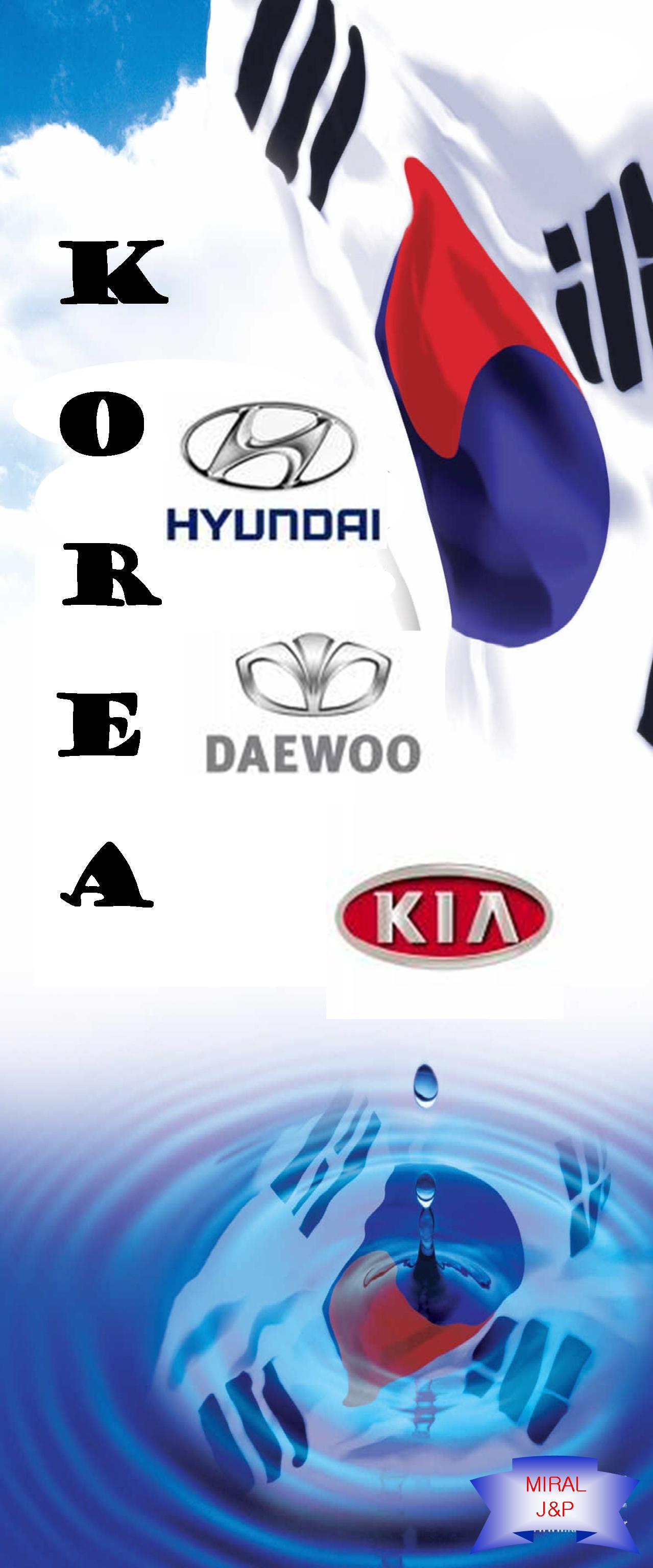 All kind of automotive parts from Korea Engine, Fuel, Cooling, Lubrication, Steering, Tire and Wheel...
